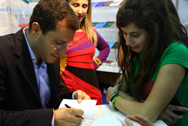 Abdo Medlej book signing